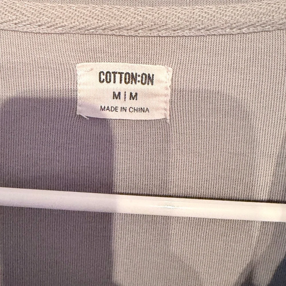 Cotton On Collared Cropped Sweatshirt Women’s Green size medium‎ - Picture 3 of 4